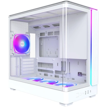 Case|MONTECH|micro ATX/Mini-ITX|White|Midi Tower|P