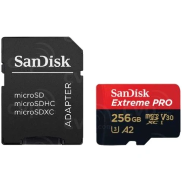 SanDisk microSDXC Extreme Pro 256GB 200/140 MB/s A