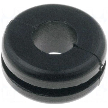 Grommet | Ømount.hole: 10mm | Øhole: 6mm | PVC | b