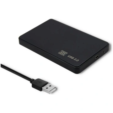 Qoltec External Hard Drive Case HDD/SSD 2.5'&
