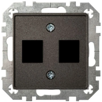 AIKL022-01 E/J Centrālplate 2-vietīga RJ45/TV/HDMI