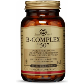 B-Complex "50" Solgar 100 vcaps