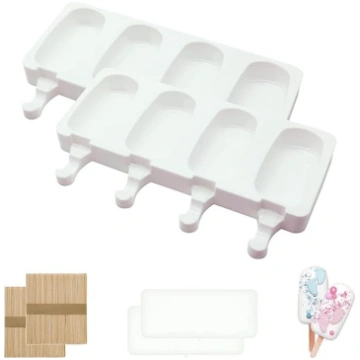 Ice Lolly Moulds, silikona Ice Lolly Moulds, BPA-F