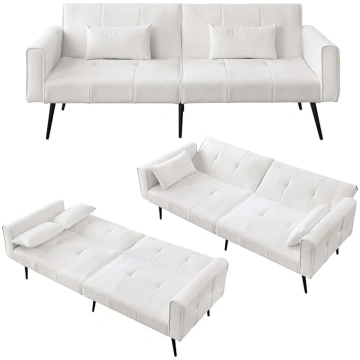 DRIXNO Folding Sofa Bed, Couch Sofa with Sleep Fun