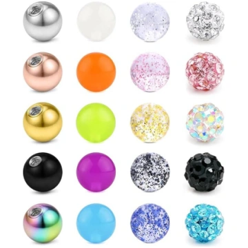 Briana Williams Piercing bumbiņu komplekts 1,2 mm