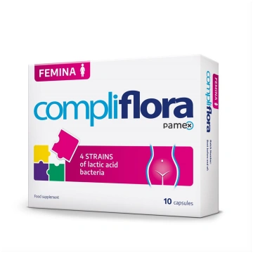 COMPLIFLORA FEMINA, 10 kapsulas Pamex Pharmaceutic