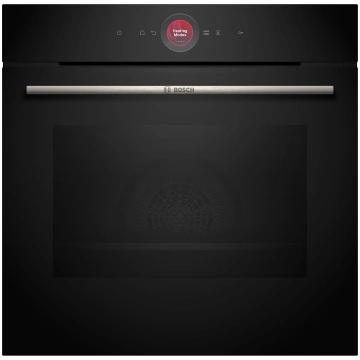 Bosch, Series 8, pirolītiskā tīrīšana, 71 L, melna