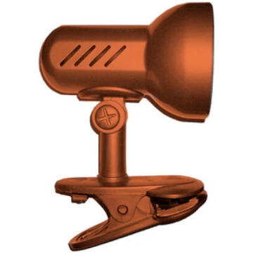 Lampa ar klipsi 60W E14 oranža