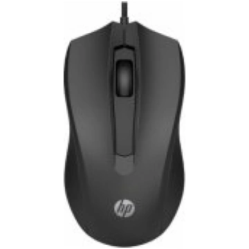 HP Wired Mouse 100 Black datorpele 6VY96AA#ABB-HP