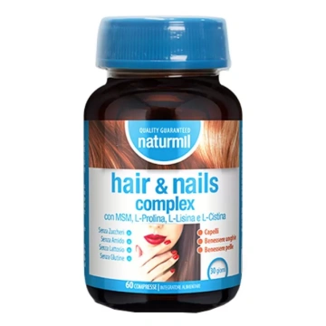 NATURMIL HAIR& NAILS COMPLEX 60 COMPRESSE DIETMED 