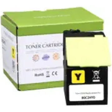 STATIC Toner cartridge compatible with Lexmark 80C