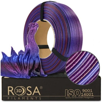 3D plastic PLA shiny multicolor (Galaxy rainbow An