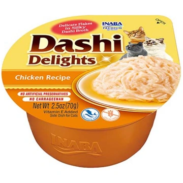 INABA Dashi Delights vistas gaļa buljonā - kaķu kā