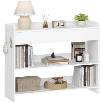Hzuaneri CT01603X Console Table with Drawers, Hall