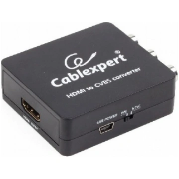 Adapteris Gembird HDMI to CVBS + Stereo Audio Conv