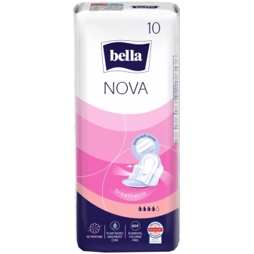 BELLA Nova Maxi higiēniskās paketes, 10 gab