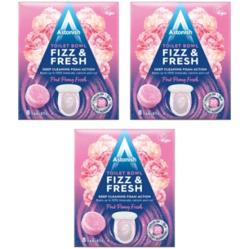 Astonish Fizz & Fresh Toilet Bowl Tablets - Pink P