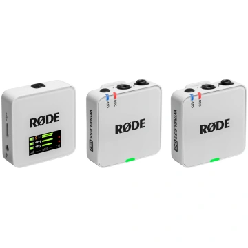 Rode Wireless GO (Gen 3) White – Compact Wireless 