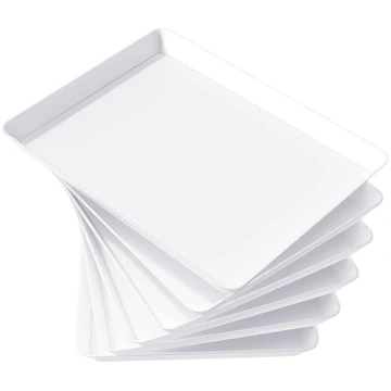 Lifewit plastmasas servēšanas paplātes, 41 x 30 cm