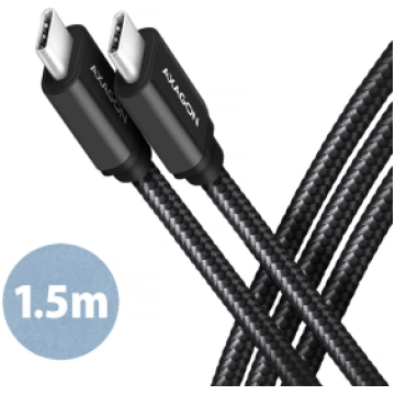 AXAGON Data and charging USB 3.2 Gen 1 cable, 1.5 