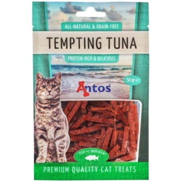 Antos gardumi, žāvēta tunča gabaliņi, kaķiem, 50g