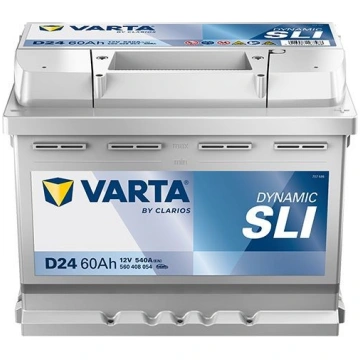 VARTA D24 60Ah 540A Blue Dynamic SLI (EN) 242x175x