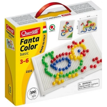 Quercetti Fantacolor Basic Mozaīka 3+ 100elem., 21