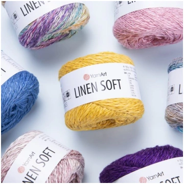 YarnArt Linen Soft dzija - lina svaigums vasarai