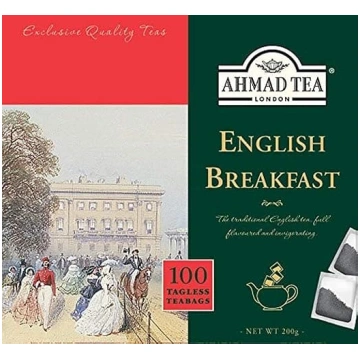 Ahmad Tea – English Breakfast – melnā brokastu tēj