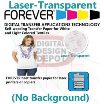 Transfera papīrs FOREVER Laser Transparent No Back