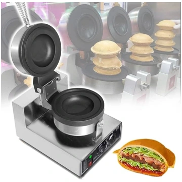 Elektriskais burgeru preses saldējuma burgeru pres