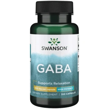 GABA 500 mg (100 kapsulas) SWANSON