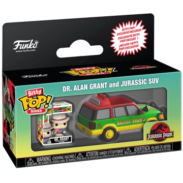 Funko Bitty POP! Ride: JP- Jurassic SUV w/Dr. G FK