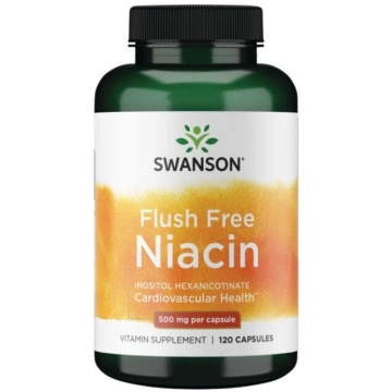 Flush Free niacīns - holesterīna līmeņa pazemināša