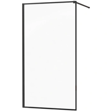 Dušas siena Mexen Kioto Walk-In Black Border, 50 c