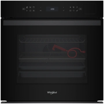 Whirlpool, 73 L, pirolītiskā tīrīšana, melna - Ieb