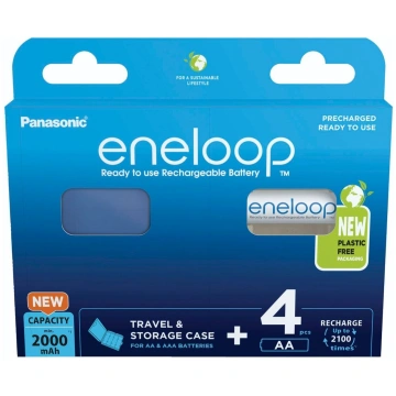 Panasonic Eneloop Mignon AA 2000mAh + Akumulatora