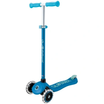 GLOBBER paspirtukas Primo Plus Glow Lights mėlynas