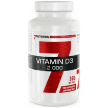 Vitamin D3 2000 iu 7Nutrition 360 caps