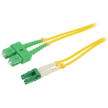 Fiber patch cord; LC/APC,SC/APC; 1m; 9/125um; LSZH