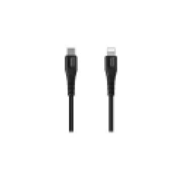 CANYON cable MFI-4 Type-C to Lightning 1.2m Black