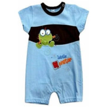 Bodijs ar īsām piedurknēm Koala Baby, zils, 74 cm