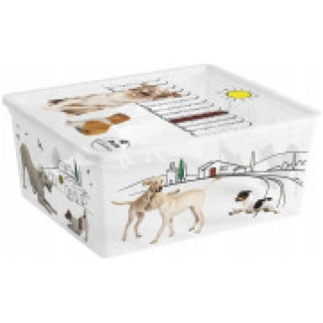 Uzglabāšanas kaste 18L dzīvnieki [STORAGE BOX 40X3