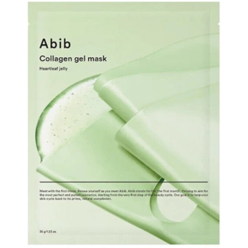 Mitrinoša lapu tipa sejas maska Abib Collagen Gel 