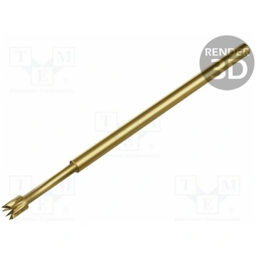 Test needle; Spring compression: 4mm; 6.35mm; Min.