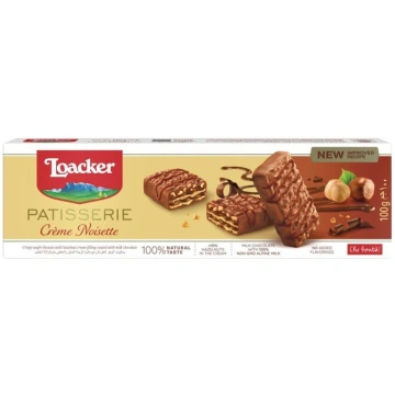Vafeles - Loacker Gran Pasticceria Creme Noisette,