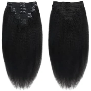 120 g, 8 gabali, Frizzy Straight Clip-In matu paga