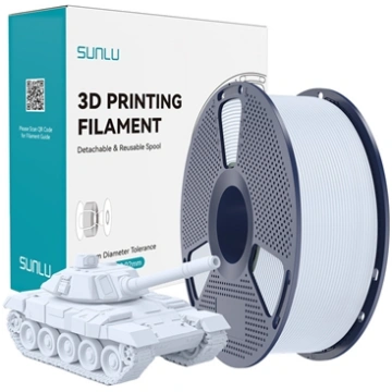 Sunlu PLA+ High-Speed White Filament PLA+ H-S W