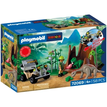 Konstruktors Playmobil Dinos Dino Hideaway 72069, 