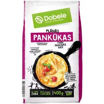 Miltu maisījums Pankūkas plānās DOBELE, 400g - 450